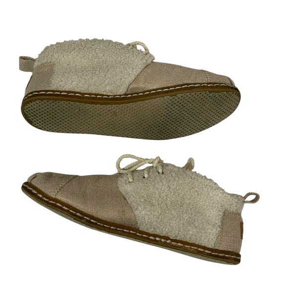 TOMS Women's Bota Blended Boots in Natural Plush Shearling 9.5 - Picture 12 of 12